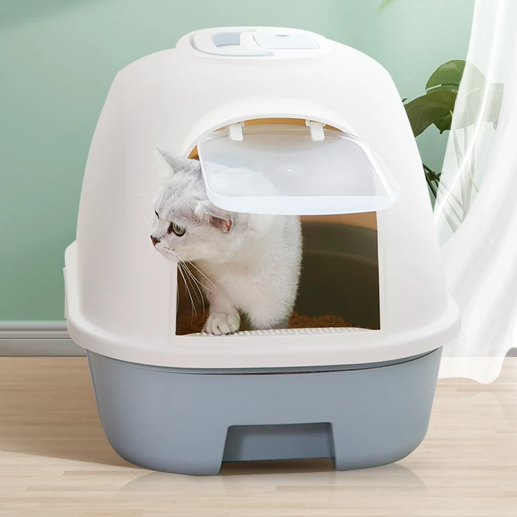 Large Drawer Cat Litter Box Big Fully Enclosed Furniture Pet Products Cat Litter Box Plastic Arenero Gato Cat Supplies BK50MS
Large Drawer Cat Litter Box Big Fully Enclosed Furniture Pet Products Cat Litter Box Plastic Arenero Gato Cat Supplies BK50MS
