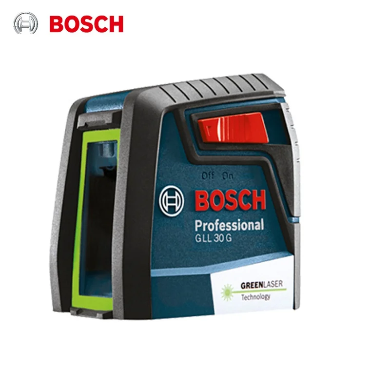 Bosch GLL30G Laser Level High Precision Green Light Two-Line Horizontal And Vertical Laser Level Light Tool
Bosch GLL30G Laser Level High Precision Green Light Two-Line Horizontal And Vertical Laser Level Light Tool