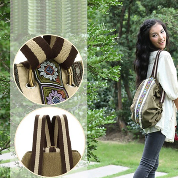 Tribal Ethnic Canvas Womens Backpack Pouch Hippie Shoulder Bag Girls Boho Rucksack
Tribal Ethnic Canvas Womens Backpack Pouch Hippie Shoulder Bag Girls Boho Rucksack