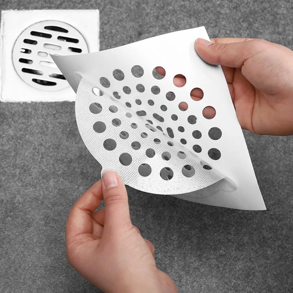 20PCS Disposable Shower Drain Hair Catcher Stickers Floor Drain Cover Sink Kitchen Dining Bar Accessories
20PCS Disposable Shower Drain Hair Catcher Stickers Floor Drain Cover Sink Kitchen Dining Bar Accessories