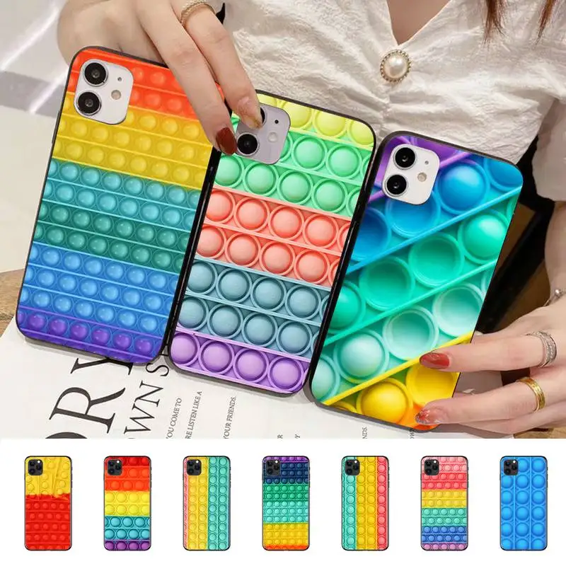 Pop Bubble Fidget Toys Phone Case For iPhone 11 8 7 6 6S Plus X XS MAX 5 5S SE 2020 XR 11 pro DIY Funda capa
Pop Bubble Fidget Toys Phone Case For iPhone 11 8 7 6 6S Plus X XS MAX 5 5S SE 2020 XR 11 pro DIY Funda capa
