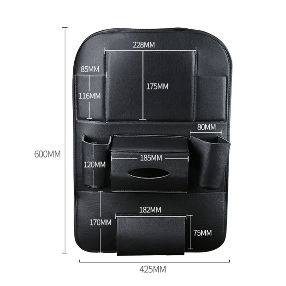 Multi-Pocket Multifunction Vehicle Storage Bag Car Seat Back Organizer Storage Container Hanging Box High Quality
Multi-Pocket Multifunction Vehicle Storage Bag Car Seat Back Organizer Storage Container Hanging Box High Quality
