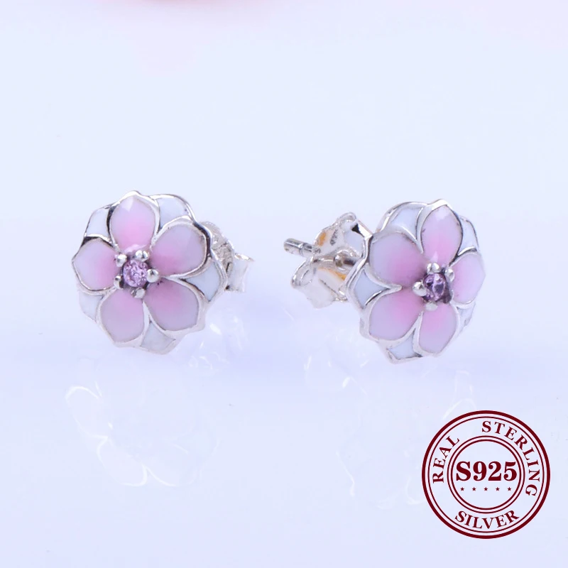 Bewill Original 925 Sterling Silver Earring Pink Daisy Flower Stud Earrings For Women Wedding Party Fashion Jewelry
Bewill Original 925 Sterling Silver Earring Pink Daisy Flower Stud Earrings For Women Wedding Party Fashion Jewelry