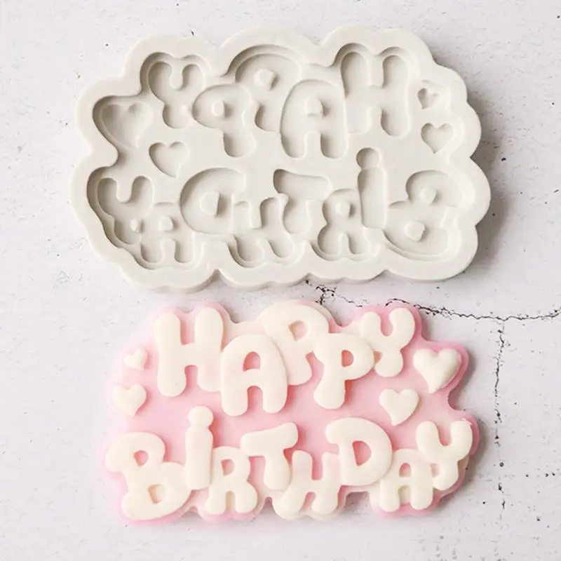 Silicone 3D Happy Birthday Letters Numers Mold For Ice Jelly Chocolate Mold Birthday Cake Decorating Tool Mould
Silicone 3D Happy Birthday Letters Numers Mold For Ice Jelly Chocolate Mold Birthday Cake Decorating Tool Mould