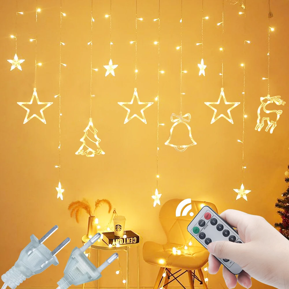 LED String Lights Christmas Decoration Wedding Garland 3.5M Fairy Curtain Lamp Holiday Outdoor For Bedroom 2022 New Year Decor
LED String Lights Christmas Decoration Wedding Garland 3.5M Fairy Curtain Lamp Holiday Outdoor For Bedroom 2022 New Year Decor