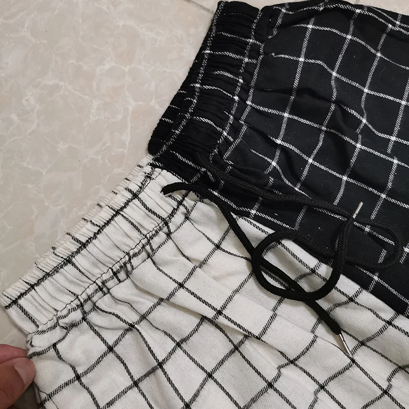 Fashion Vintage Plaid Patchwork Pants Harajuku Woman Man Trousers Elastics High Waist Pants Korean Causal Straight Pants
Fashion Vintage Plaid Patchwork Pants Harajuku Woman Man Trousers Elastics High Waist Pants Korean Causal Straight Pants