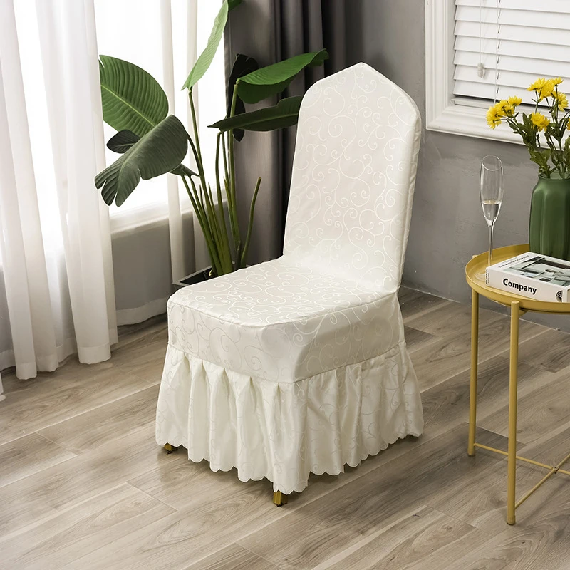 One-piece Dining Room Chair Cover Abrasion Dirt Resistant Chair Skirt Seat Protector Case Hotel Banquet Wedding Home Decor
One-piece Dining Room Chair Cover Abrasion Dirt Resistant Chair Skirt Seat Protector Case Hotel Banquet Wedding Home Decor