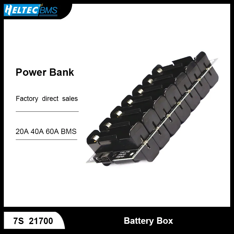 7S Power Wall 29.4v 21700 Battery Holder 20A 40A 60A BMS Battery pack Balancer PCM PCB Battery Case for Ebike Battery
7S Power Wall 29.4v 21700 Battery Holder 20A 40A 60A BMS Battery pack Balancer PCM PCB Battery Case for Ebike Battery