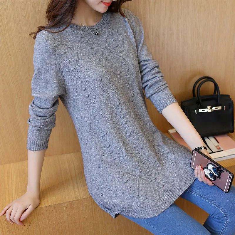 Plus size Embroidery Rabbit Long Sweater Dress Pullovers Fashion 2020 New Autumn Winter Warm Sweaters Pullover Female Tops
Plus size Embroidery Rabbit Long Sweater Dress Pullovers Fashion 2020 New Autumn Winter Warm Sweaters Pullover Female Tops