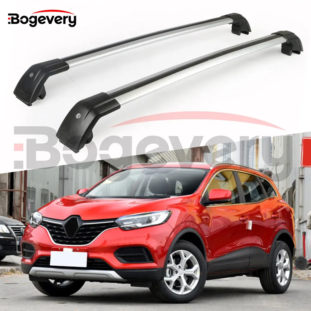 Перекрещенные балки для багажа рейки на крышу Renault Kadjar 2016 2017 2018 2019 2020|Багажники