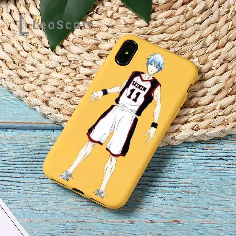 Kuroko No Basket Phone Case Yellow Candy Color for iPhone 11 12 mini pro XS MAX 8 7 6 6S Plus X SE 2020 XR
Kuroko No Basket Phone Case Yellow Candy Color for iPhone 11 12 mini pro XS MAX 8 7 6 6S Plus X SE 2020 XR