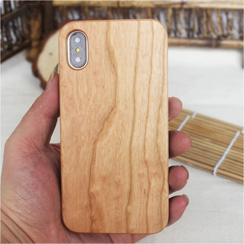 Деревянный чехол для телефона iphone 11 12 pro max плоский из ТПУ и бамбукового дерева Apple