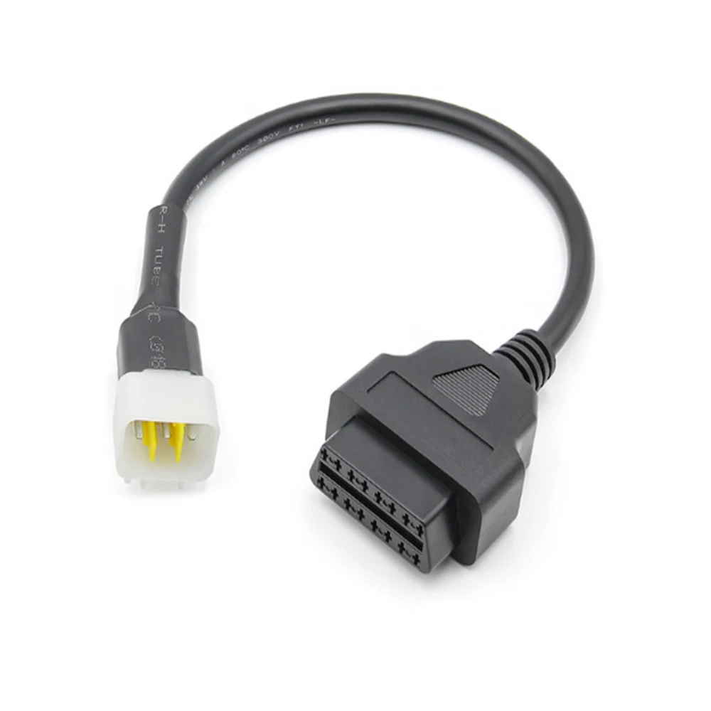 OBD Motobike Connector 6Pin to 16Pin Adaptor Cable for Benelli OBD2 Motorcycle Fault Detection OBD Connector OBD Extension cable
OBD Motobike Connector 6Pin to 16Pin Adaptor Cable for Benelli OBD2 Motorcycle Fault Detection OBD Connector OBD Extension cable