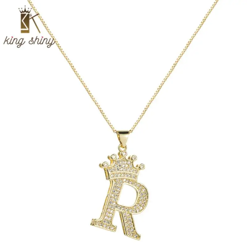 Hip Hop Alphabet Initial Letter Necklace for Woman Elegant Letter A-Z Mirco Pave Zircon Initial Necklace Bithday Gift for Lovers
Hip Hop Alphabet Initial Letter Necklace for Woman Elegant Letter A-Z Mirco Pave Zircon Initial Necklace Bithday Gift for Lovers