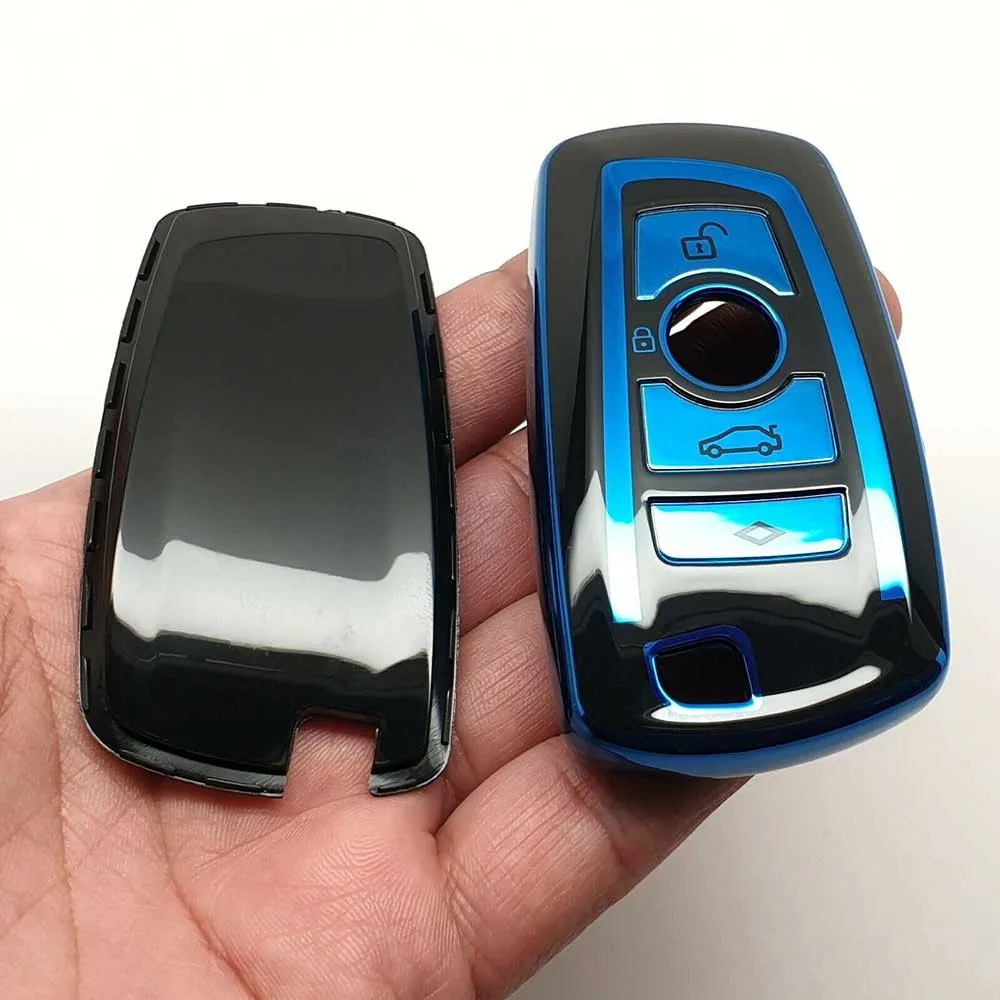 TPU Car Remote Key Case Cover Protection Blue For BMW 1 2 3 4 5 6 7 Series X1 X3 X4 X5 X6 Exterior Parts Key Shell
TPU Car Remote Key Case Cover Protection Blue For BMW 1 2 3 4 5 6 7 Series X1 X3 X4 X5 X6 Exterior Parts Key Shell