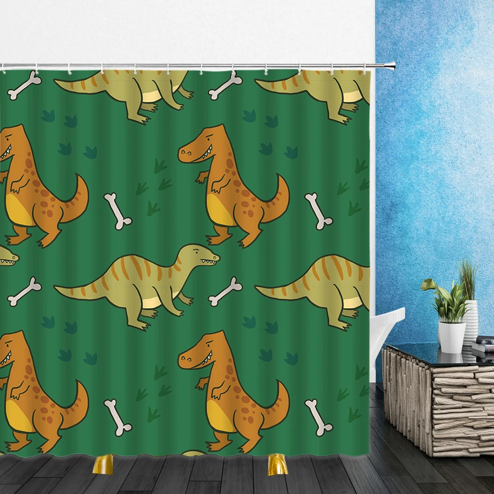 Cartoons Shower Curtains Lovely Dinosaur Lemon Pink Flowers 3D Print Bathroom Home Decor Waterproof Polyester Cloth Curtain Set
Cartoons Shower Curtains Lovely Dinosaur Lemon Pink Flowers 3D Print Bathroom Home Decor Waterproof Polyester Cloth Curtain Set