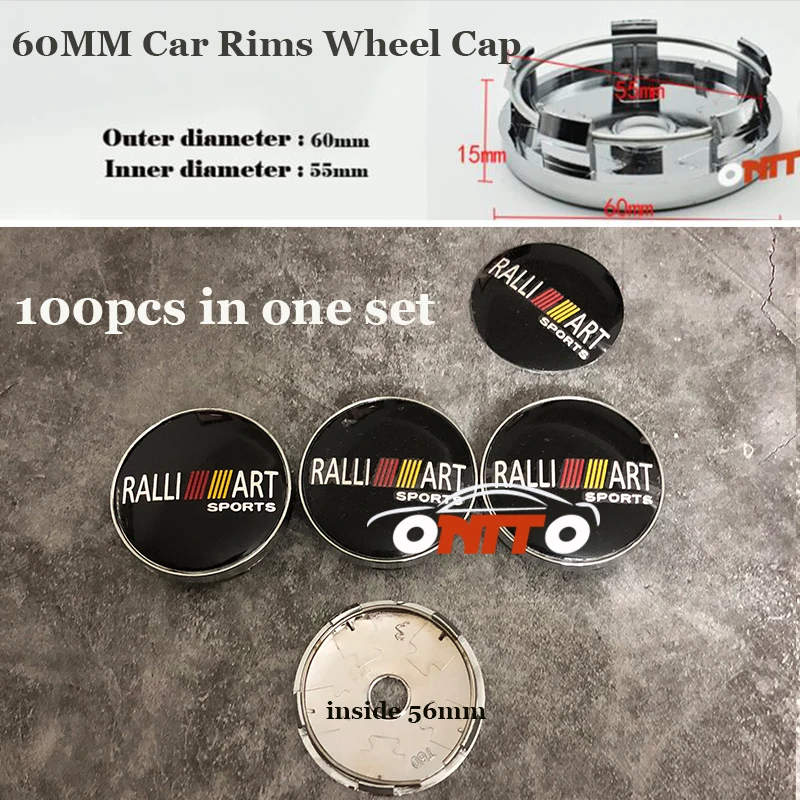 Best price 100pcs 60MM Car emblem logo badge Wheel hub Caps for Ralliart Lancer 10 9 EX Eclipse Galant outlander Car covers Logo
Best price 100pcs 60MM Car emblem logo badge Wheel hub Caps for Ralliart Lancer 10 9 EX Eclipse Galant outlander Car covers Logo