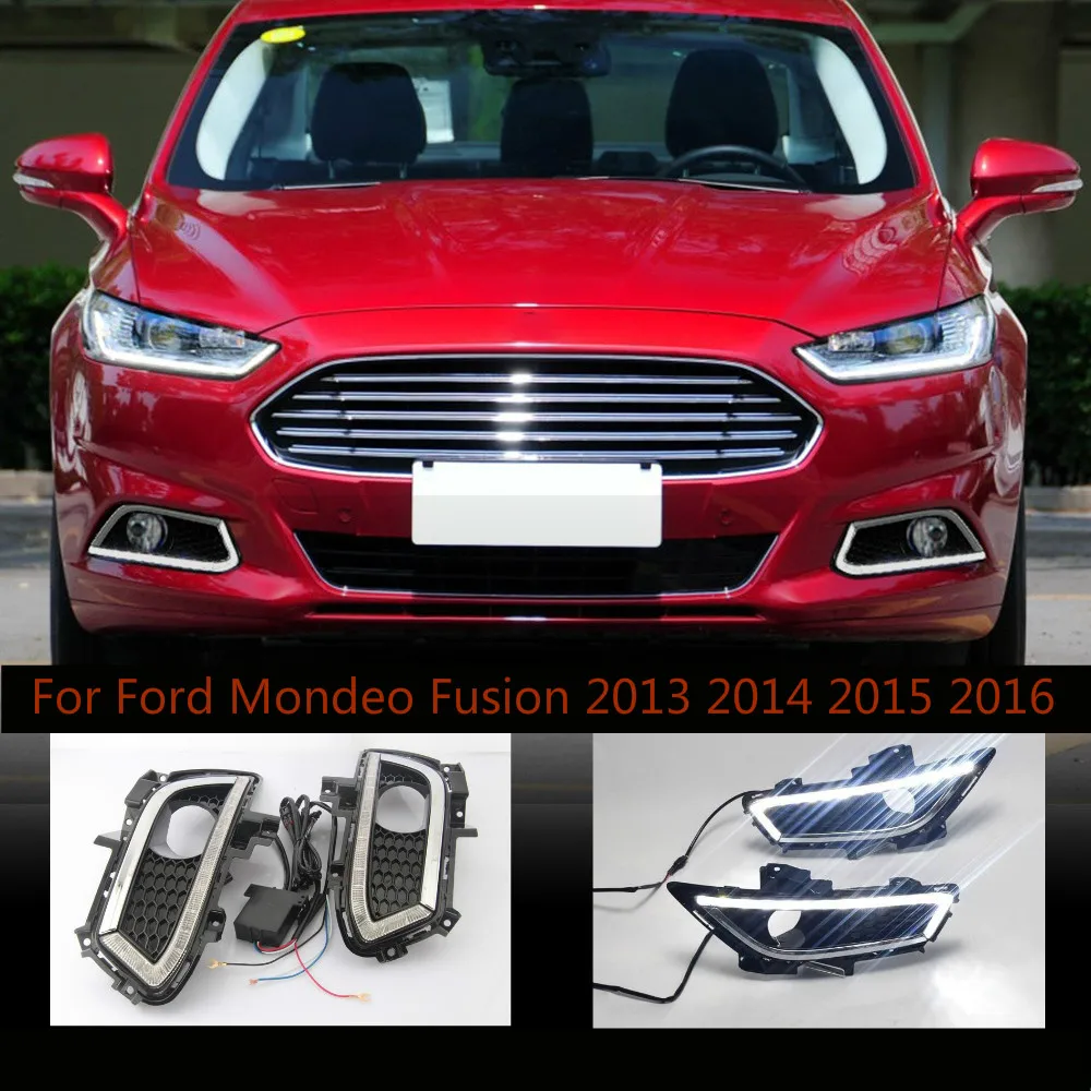 2 шт., для Ford Mondeo Fusion 2013 2014 2015 2016 светодиодный DRL дневные ходовые огни, светодиодный дневной противотуманный фонарь, водонепроницаемый
2 шт., для Ford Mondeo Fusion 2013 2014 2015 2016 светодиодный DRL дневные ходовые огни, светодиодный дневной противотуманный фонарь, водонепроницаемый