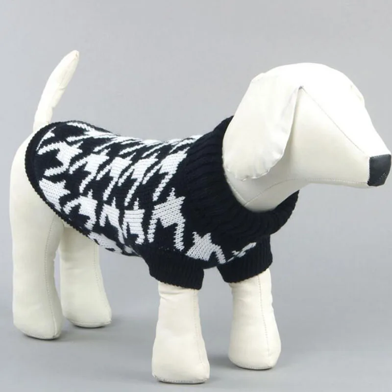 Black Red Dog Sweater Winter Pet Kitten Clothes Knitwear Coat Turtleneck Knitted Jumper Sweatshirt Sweater For Small Dogs Bichon
Black Red Dog Sweater Winter Pet Kitten Clothes Knitwear Coat Turtleneck Knitted Jumper Sweatshirt Sweater For Small Dogs Bichon