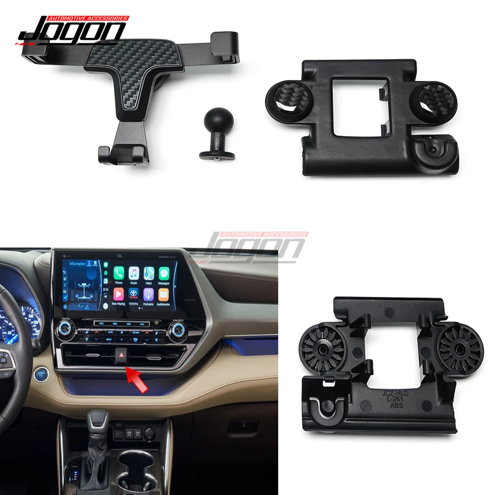 CUSTOM MADE Gravity Phone Holder Auto-Lock Firm For Toyota Highlander 2021 Car Dashboard Air Vent Accessories Direct Clip-On
CUSTOM MADE Gravity Phone Holder Auto-Lock Firm For Toyota Highlander 2021 Car Dashboard Air Vent Accessories Direct Clip-On