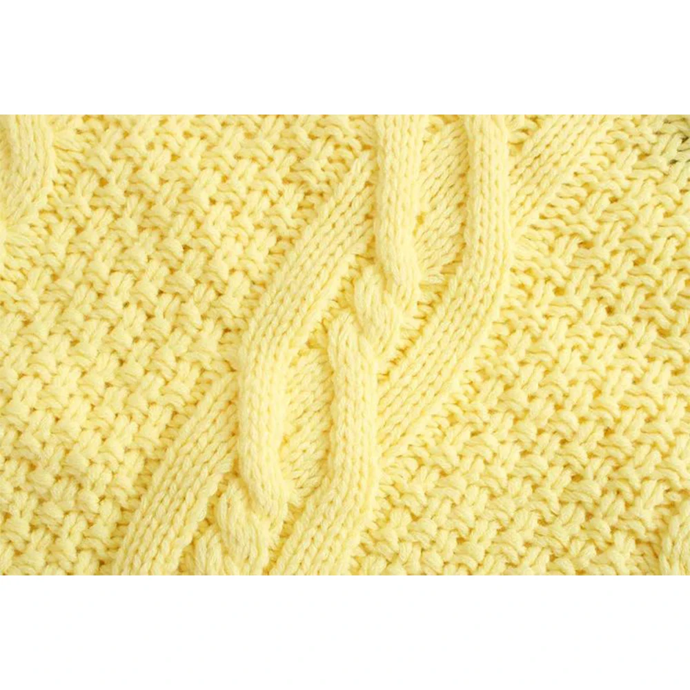 2020 New Women Knitted Top Crew Neck Cable-knit Sweater Vintage Pullover Casual Fashion Sweater femme vetement ropa mujer
2020 New Women Knitted Top Crew Neck Cable-knit Sweater Vintage Pullover Casual Fashion Sweater femme vetement ropa mujer