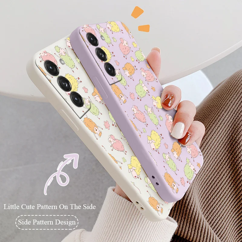 Vitality Sheep Silicone Phone Case For Samsung Galaxy S21 S20 FE S10 Ultra Plus S10e Note 20 ultra 10 9 Plus Pro Soft Back Cover
Vitality Sheep Silicone Phone Case For Samsung Galaxy S21 S20 FE S10 Ultra Plus S10e Note 20 ultra 10 9 Plus Pro Soft Back Cover