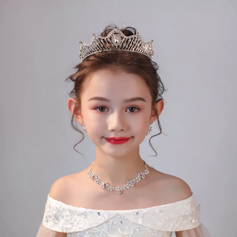 Elegant High Quality Fashion Crystal Jewelry Sets Girls Tiara Crowns For Wedding Earring Necklace Party Jewelry Accessories
Elegant High Quality Fashion Crystal Jewelry Sets Girls Tiara Crowns For Wedding Earring Necklace Party Jewelry Accessories