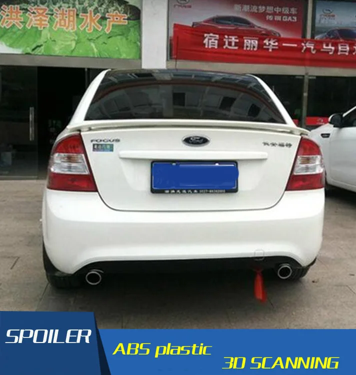 Спойлер для Ford Focus спойлер высокого качества из АБС пластика заднего крыла