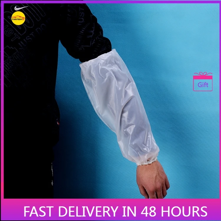 White PVC Waterproof and Oil-repellent Transparent Long Sleeves for Auto Repair Industry
White PVC Waterproof and Oil-repellent Transparent Long Sleeves for Auto Repair Industry