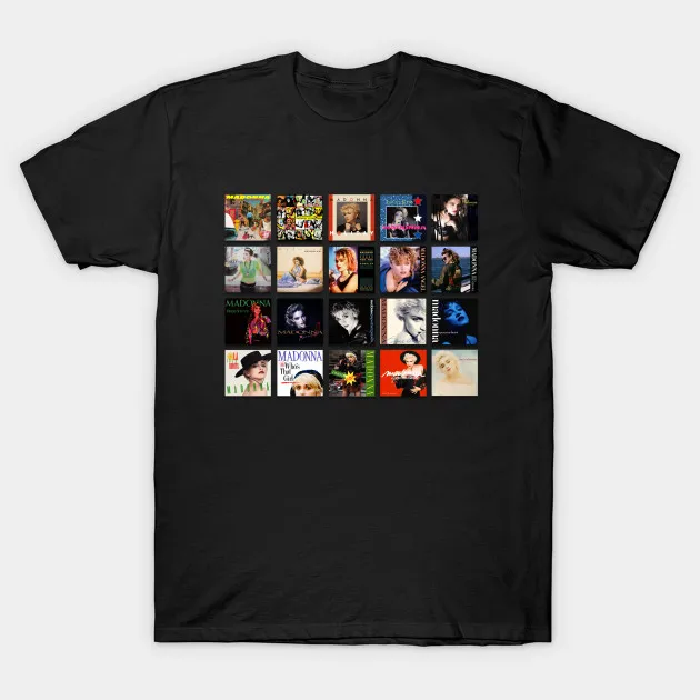 2021 Men/women's Summer Black Street Fashion Hip Hop Singles Collection Madonna T-shirt Cotton Tees Short Sleeve Tops 
2021 Men/women's Summer Black Street Fashion Hip Hop Singles Collection Madonna T-shirt Cotton Tees Short Sleeve Tops
