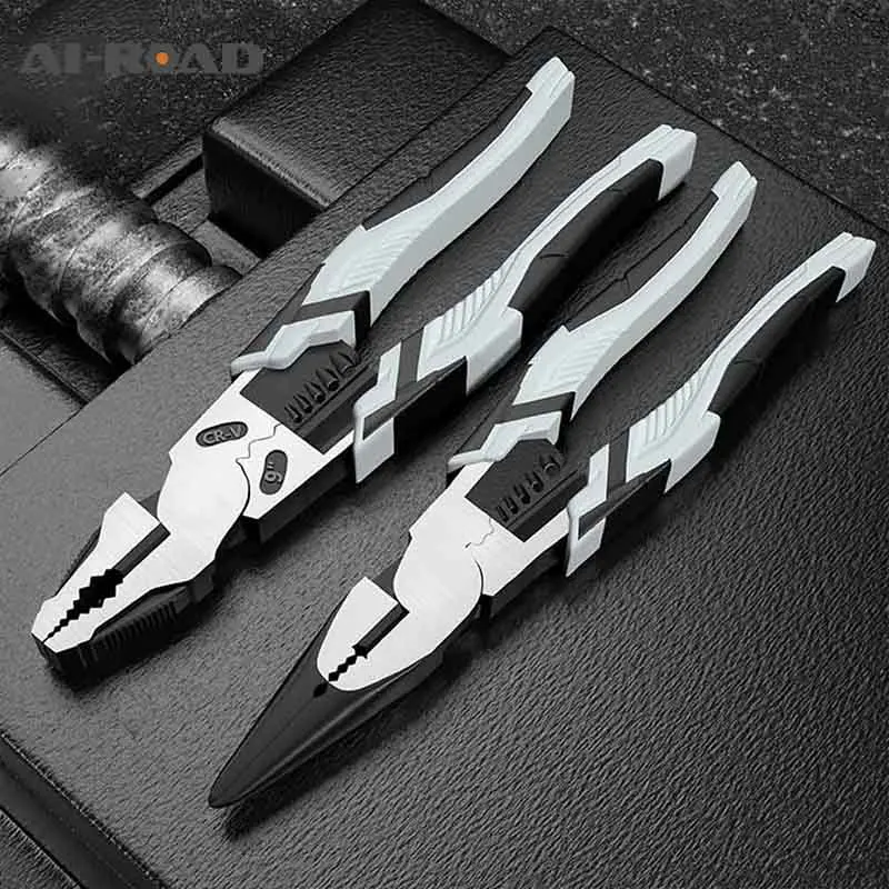 8''9'' Multifunction Pliers Set Combination Pliers Stripper Crimper Cutter Heavy Duty Wire Pliers Diagonal Pliers Hand Tools
8''9'' Multifunction Pliers Set Combination Pliers Stripper Crimper Cutter Heavy Duty Wire Pliers Diagonal Pliers Hand Tools