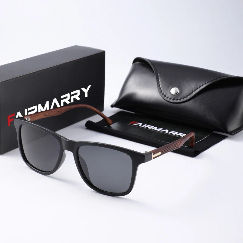 Fairmarry Unisex square polarized sunglasses Women brand designer black fashion glasses Male driving outdoor sun glasses eyewear
Fairmarry Unisex square polarized sunglasses Women brand designer black fashion glasses Male driving outdoor sun glasses eyewear