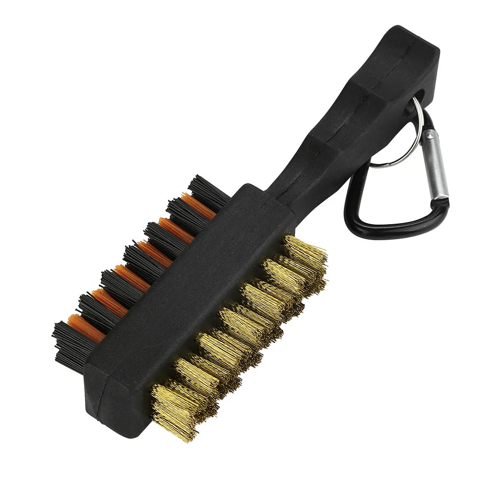 New Golf Club Brush Golf Groove Cleaning Brush 2 Sided Golf Putter Wedge Ball Groove Cleaner Kit Cleaning Tool Golf Accessories 
New Golf Club Brush Golf Groove Cleaning Brush 2 Sided Golf Putter Wedge Ball Groove Cleaner Kit Cleaning Tool Golf Accessories