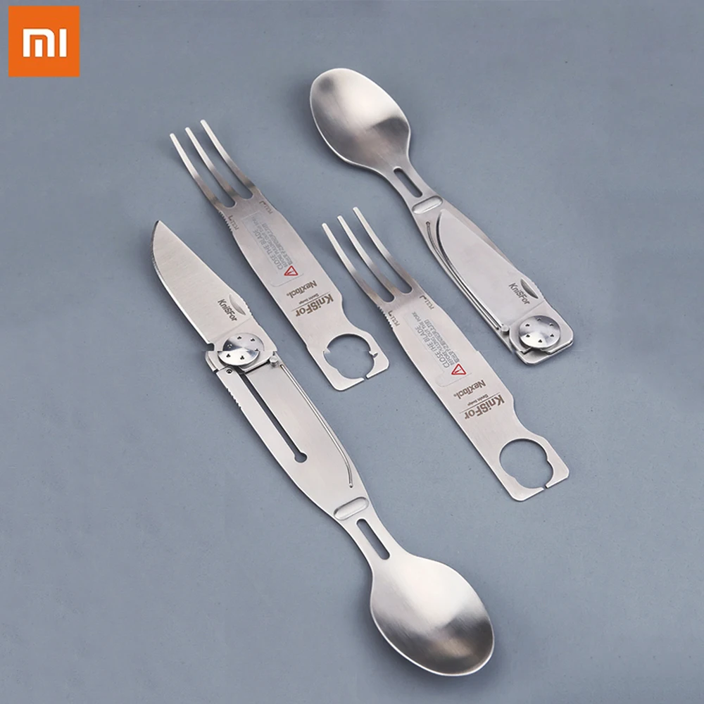 NEW2022 Xiaomi NexTool Multifunctinal Tableware 3-in-1 Knife Fork Spoon Stainless Steel Anti-rust Antiseptic For Outdoor
NEW2022 Xiaomi NexTool Multifunctinal Tableware 3-in-1 Knife Fork Spoon Stainless Steel Anti-rust Antiseptic For Outdoor
