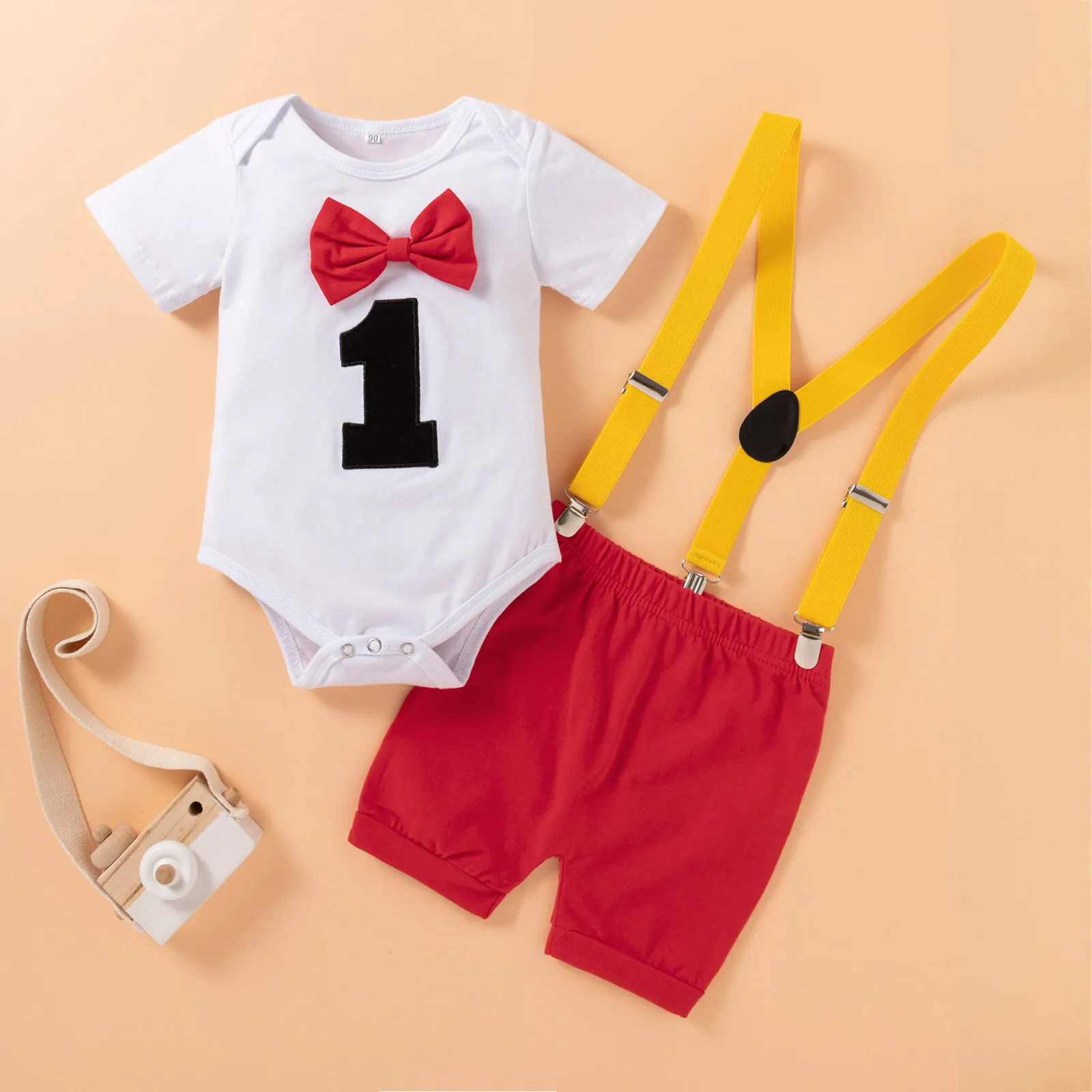 Baby Boy Romper Set Toddler Boys Clothes Kids Jumpsuit 1st Birthday Rompers Infant Clothing Playsuits One Year Baby Boy Overalls
Baby Boy Romper Set Toddler Boys Clothes Kids Jumpsuit 1st Birthday Rompers Infant Clothing Playsuits One Year Baby Boy Overalls