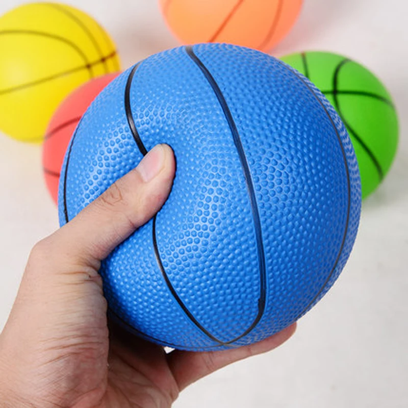Фото 6-дюймовый баскетбольный футбольный резиновый мяч для детей спортивные уличные