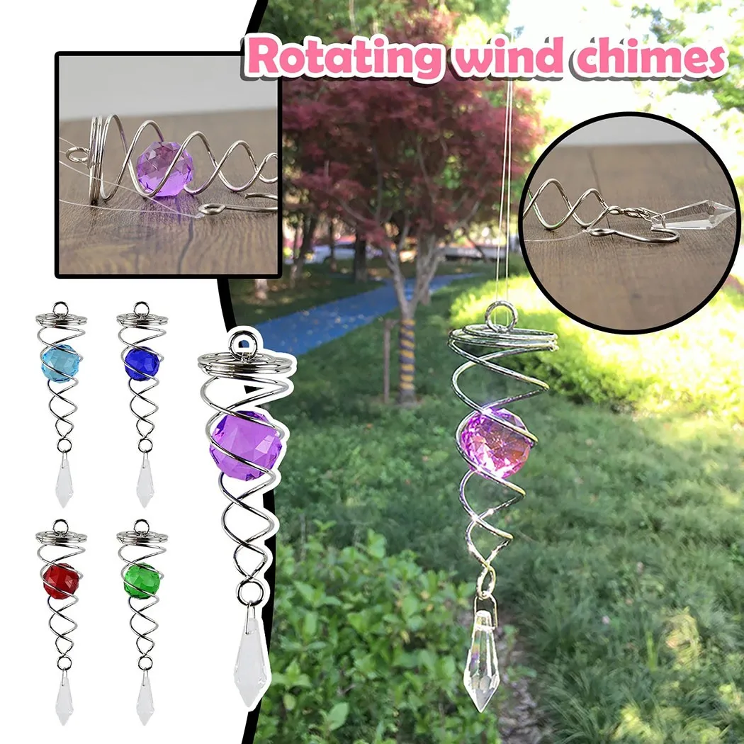 1*Wind Chime DIY Rotating Wind Chime Metal Hanging Wind Spinner, Garden Sculpture Decor 100% Brand New And High Quality
1*Wind Chime DIY Rotating Wind Chime Metal Hanging Wind Spinner, Garden Sculpture Decor 100% Brand New And High Quality