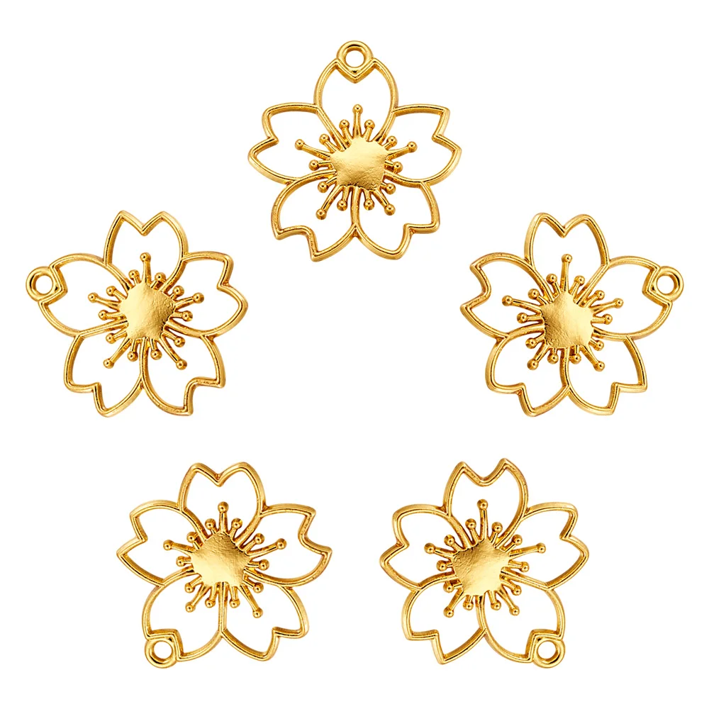 20Pcs 30x28mm Alloy Open Back Bezel Sakura Flowers Charms for Fashion Earring Pendant Necklace Jewelry Accessories Making
20Pcs 30x28mm Alloy Open Back Bezel Sakura Flowers Charms for Fashion Earring Pendant Necklace Jewelry Accessories Making