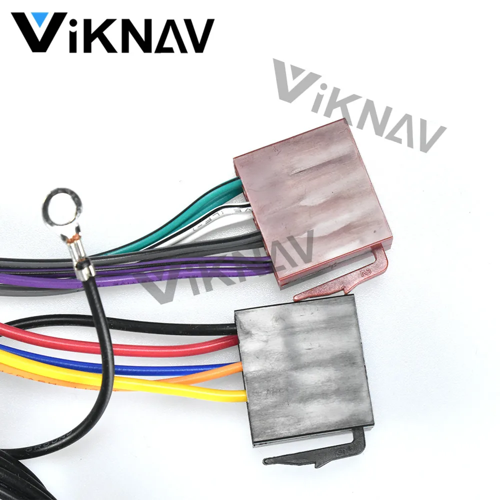 ISO Radio Adapter Cable for MITSUBISHI 2007+ Wiring Harness Connector Lead Loom Cable Plug 12-030