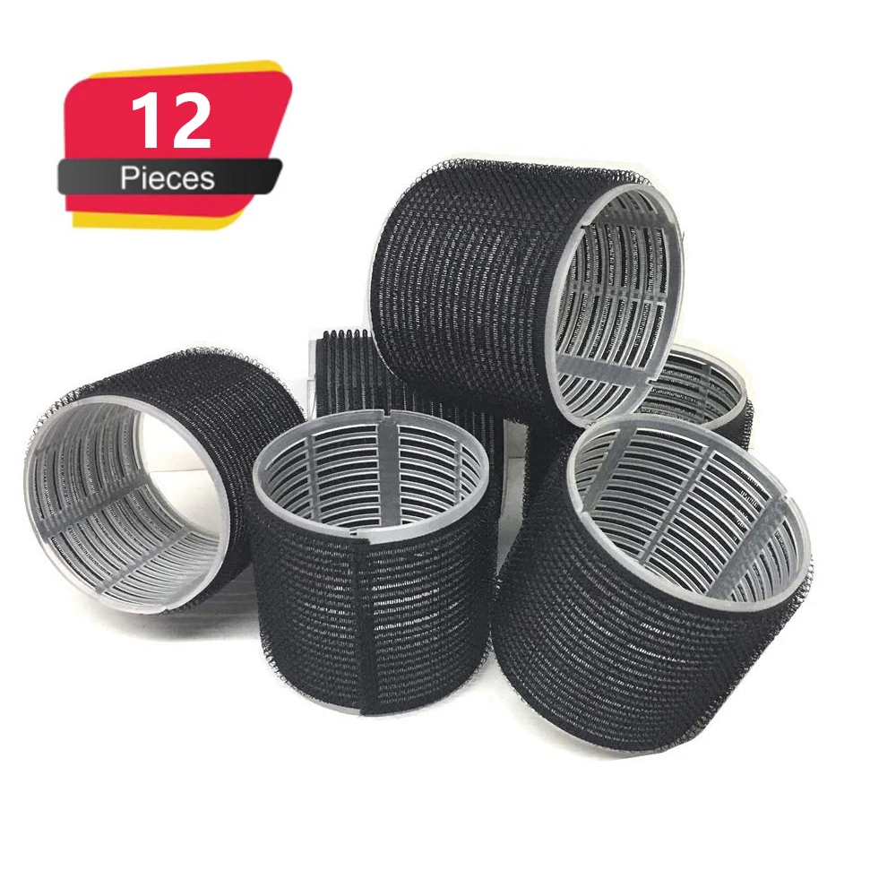 Hair Curlers Rollers 12 PCS Hair curler Self Grip Salon Hairdressing Curlers Hair styler bigoudis cheveux pour femme
Hair Curlers Rollers 12 PCS Hair curler Self Grip Salon Hairdressing Curlers Hair styler bigoudis cheveux pour femme