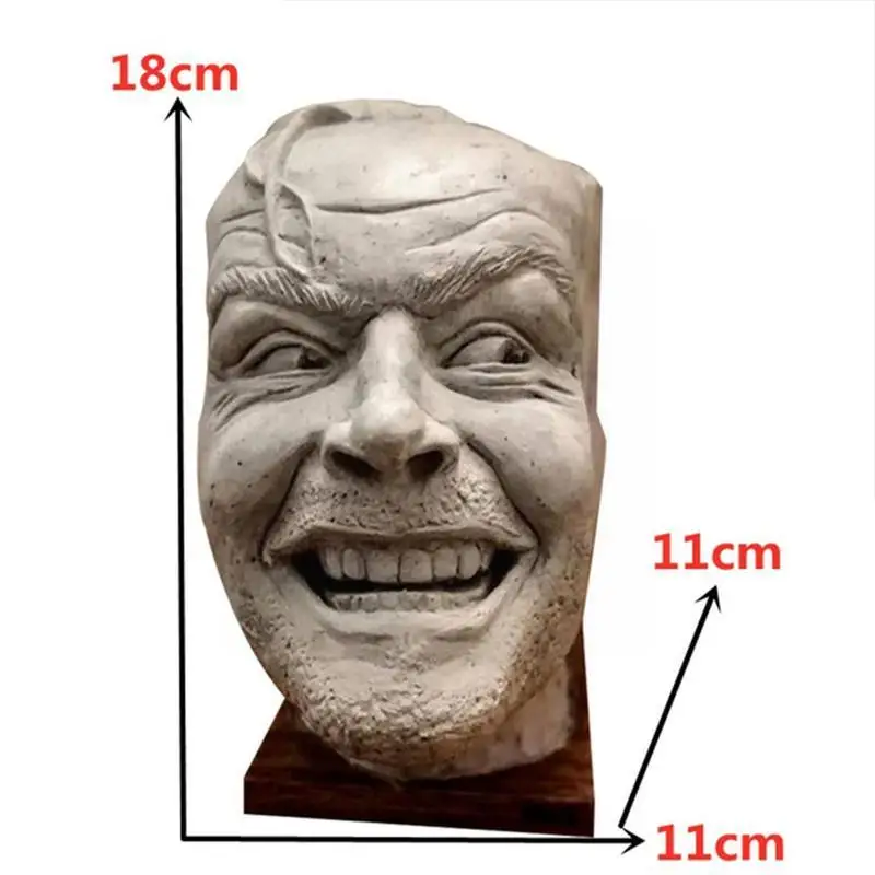 1PC Here 's Johnny Sculpture Resin Desktop Ornament Bookend Decoration Sculpture Desktop Library Book Shelf Resin W1B5
1PC Here 's Johnny Sculpture Resin Desktop Ornament Bookend Decoration Sculpture Desktop Library Book Shelf Resin W1B5