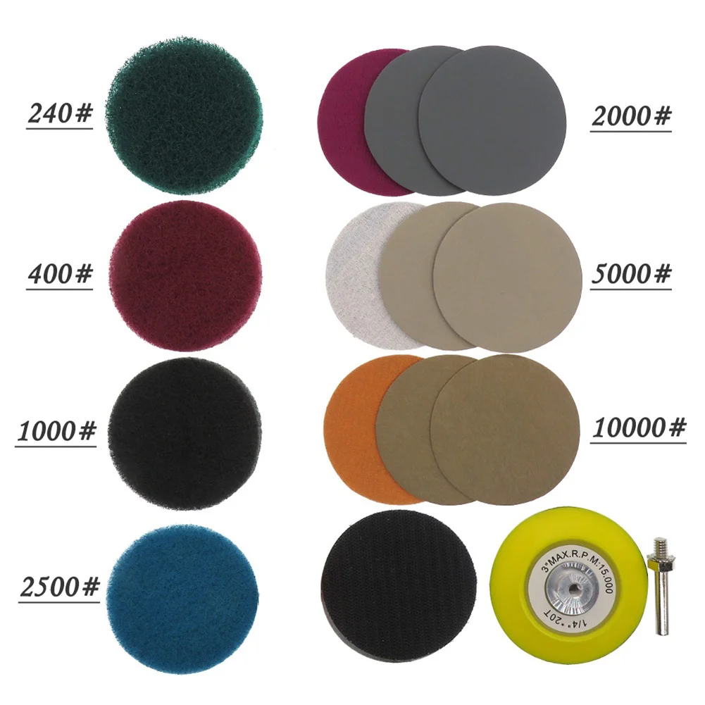Sandpaper Scouring Pad Buffing Polishing Drill Adapter Workshop Equipment Waxing 3inch
Sandpaper Scouring Pad Buffing Polishing Drill Adapter Workshop Equipment Waxing 3inch