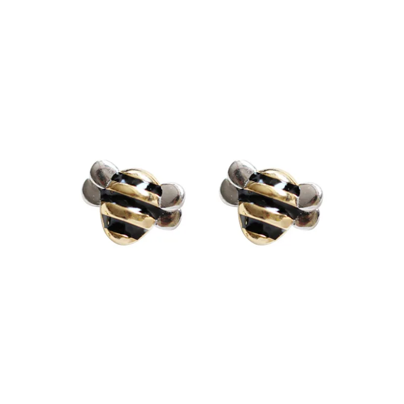 925 Sterling Silver Aimals Bee Charm Stud Earring For Women Wedding Party Jewelry Pendientes Accessories eh052
925 Sterling Silver Aimals Bee Charm Stud Earring For Women Wedding Party Jewelry Pendientes Accessories eh052