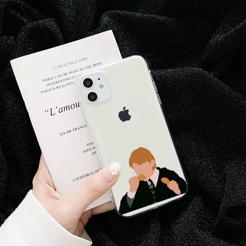 Weasley Twins Draco Malfoy potter Phone Case Transparent for iPhone 6 7 8 11 12 s mini pro X XS XR MAX Plus cover funda shell
Weasley Twins Draco Malfoy potter Phone Case Transparent for iPhone 6 7 8 11 12 s mini pro X XS XR MAX Plus cover funda shell