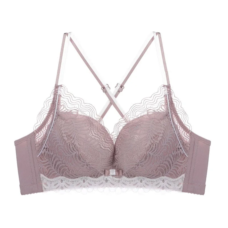 Gathering Women's Bra Without Steel Ring Anti-Sagging Adjustable Multi-Purpose Shoulder Strap Beautiful Back Underwear Sexy Bra
Gathering Women's Bra Without Steel Ring Anti-Sagging Adjustable Multi-Purpose Shoulder Strap Beautiful Back Underwear Sexy Bra