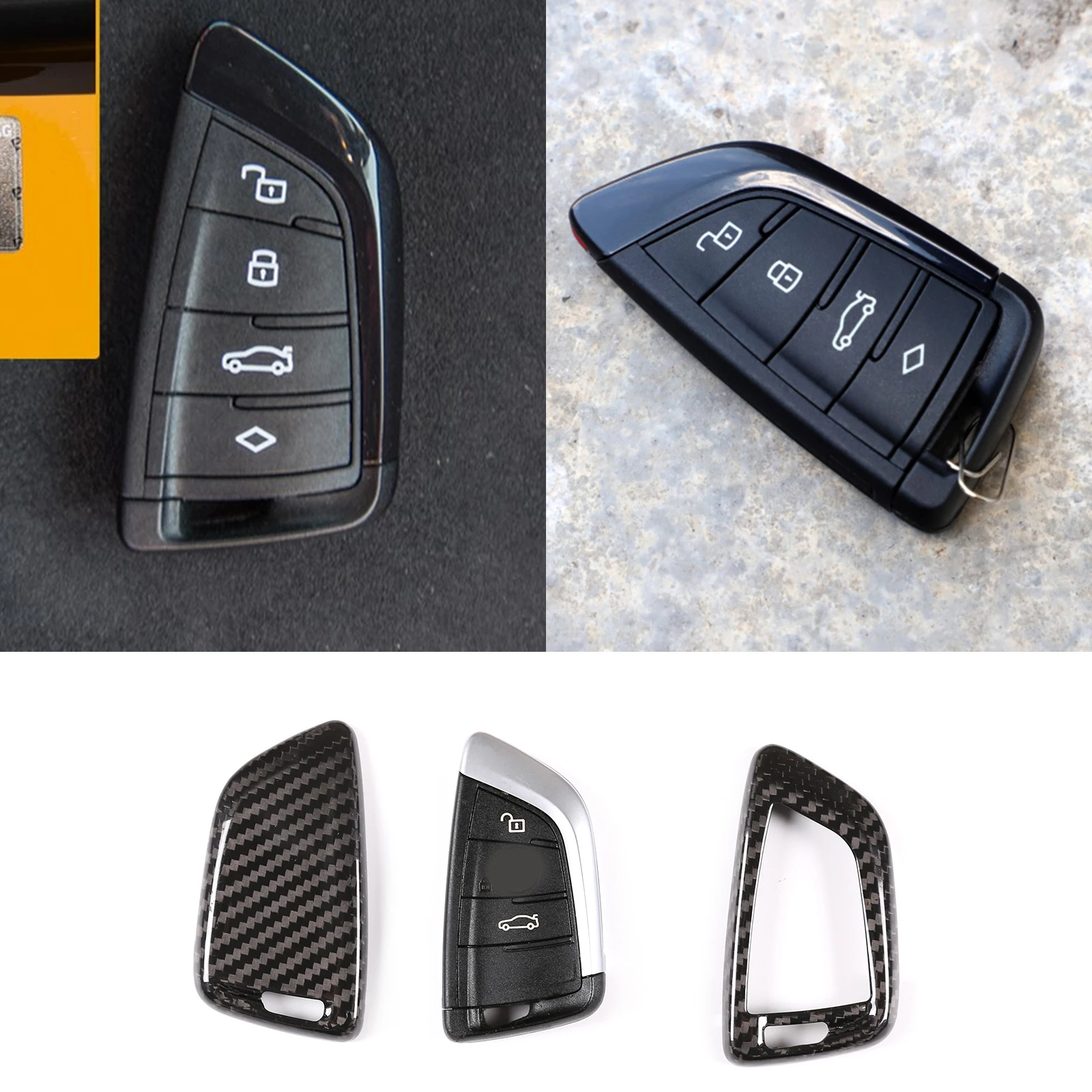 Car Styling For Toyota GR Supra A90 2019-2022 Buttons Replacement Remote Car Key Shell Case Real Carbon Fiber Car Accessories
Car Styling For Toyota GR Supra A90 2019-2022 Buttons Replacement Remote Car Key Shell Case Real Carbon Fiber Car Accessories