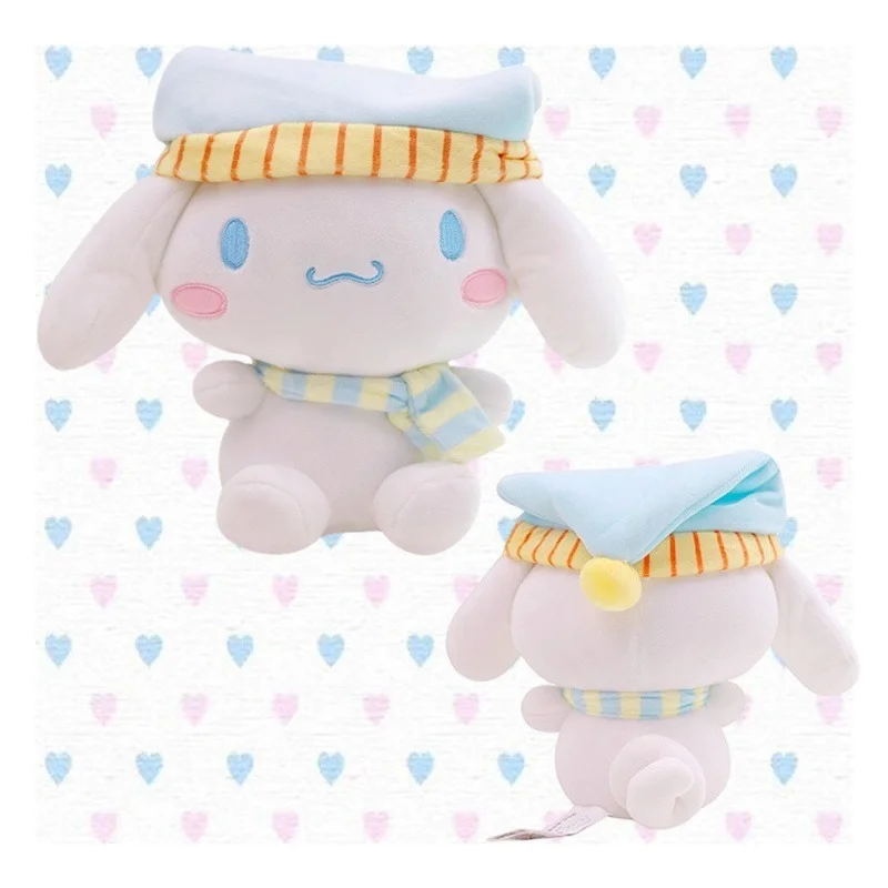 Аниме зимний день Cinnamoroll мультфильм кавайные Плюшевые игрушки Детская Успокаивающая игрушка милые животные плюшевая кукла детский подарок... 
Аниме зимний день Cinnamoroll мультфильм кавайные Плюшевые игрушки Детская Успокаивающая игрушка милые животные плюшевая кукла детский подарок...