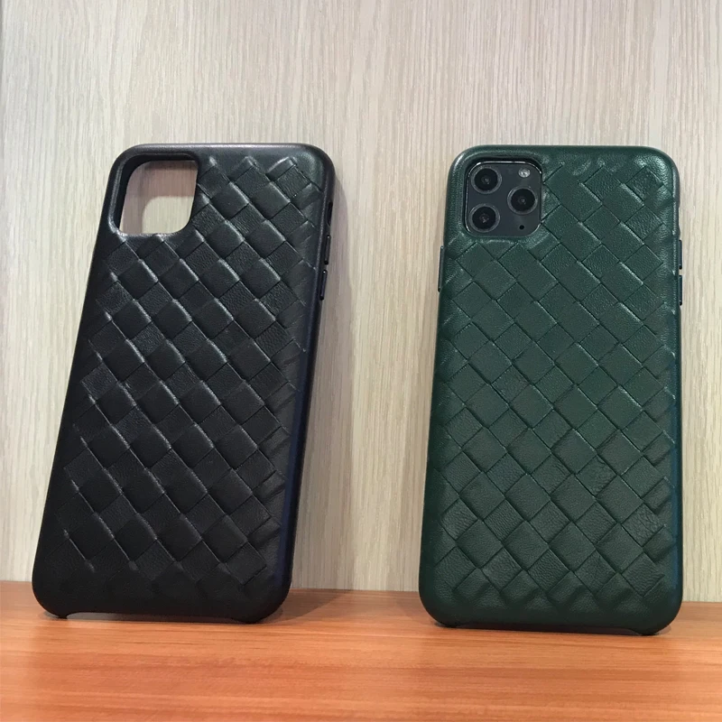 Чехол из натуральной овечьей кожи для Apple iPhone 11/ Pro/ Max роскошный винтажный