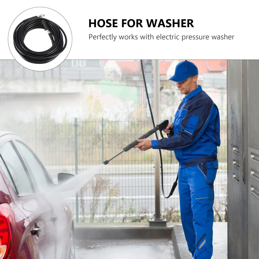 1pc 6M Washer Pipe Pressure Washing Machine Hose Sewage Sewer Dredging Washing Hose Compatible for Karcher K Series
1pc 6M Washer Pipe Pressure Washing Machine Hose Sewage Sewer Dredging Washing Hose Compatible for Karcher K Series