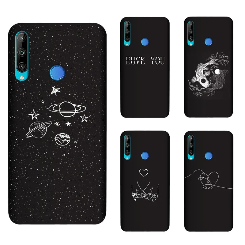 Мягкий Силиконовый ТПУ чехол для Huawei Honor 9C матовый накладка на заднюю панель с